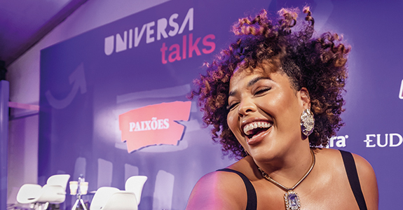 Model Rita Carreira joined the 'Self Love Talk' panel, from Universa Talks