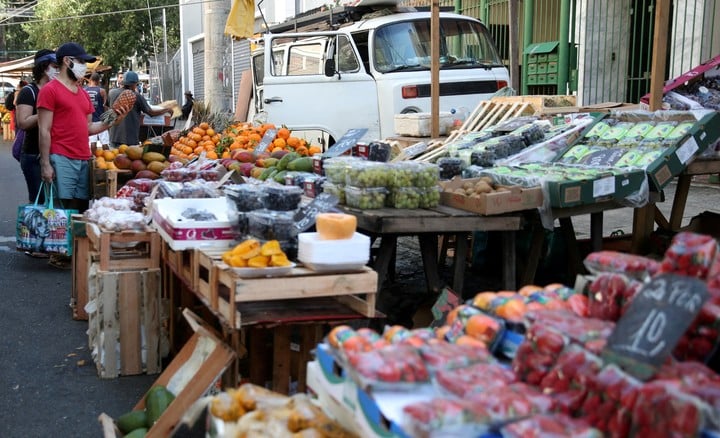 Market in Rio de Janeiro.  Inflation started to ease in Brazil.  Photo: REUTERS